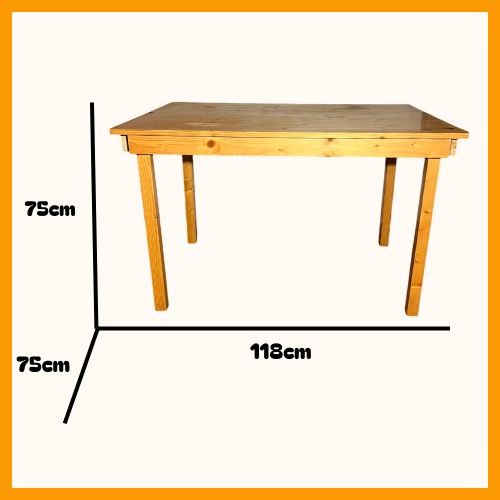 Wooden table