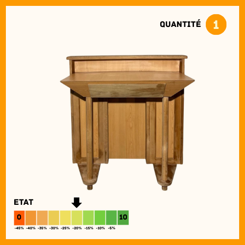 Escritorio de madera