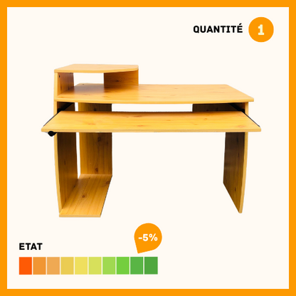 Bureau bois clair