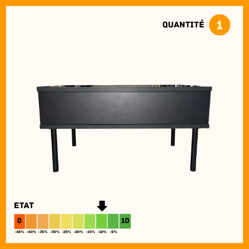 Black coffee table