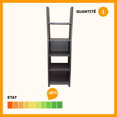 Meuble de rangement noir