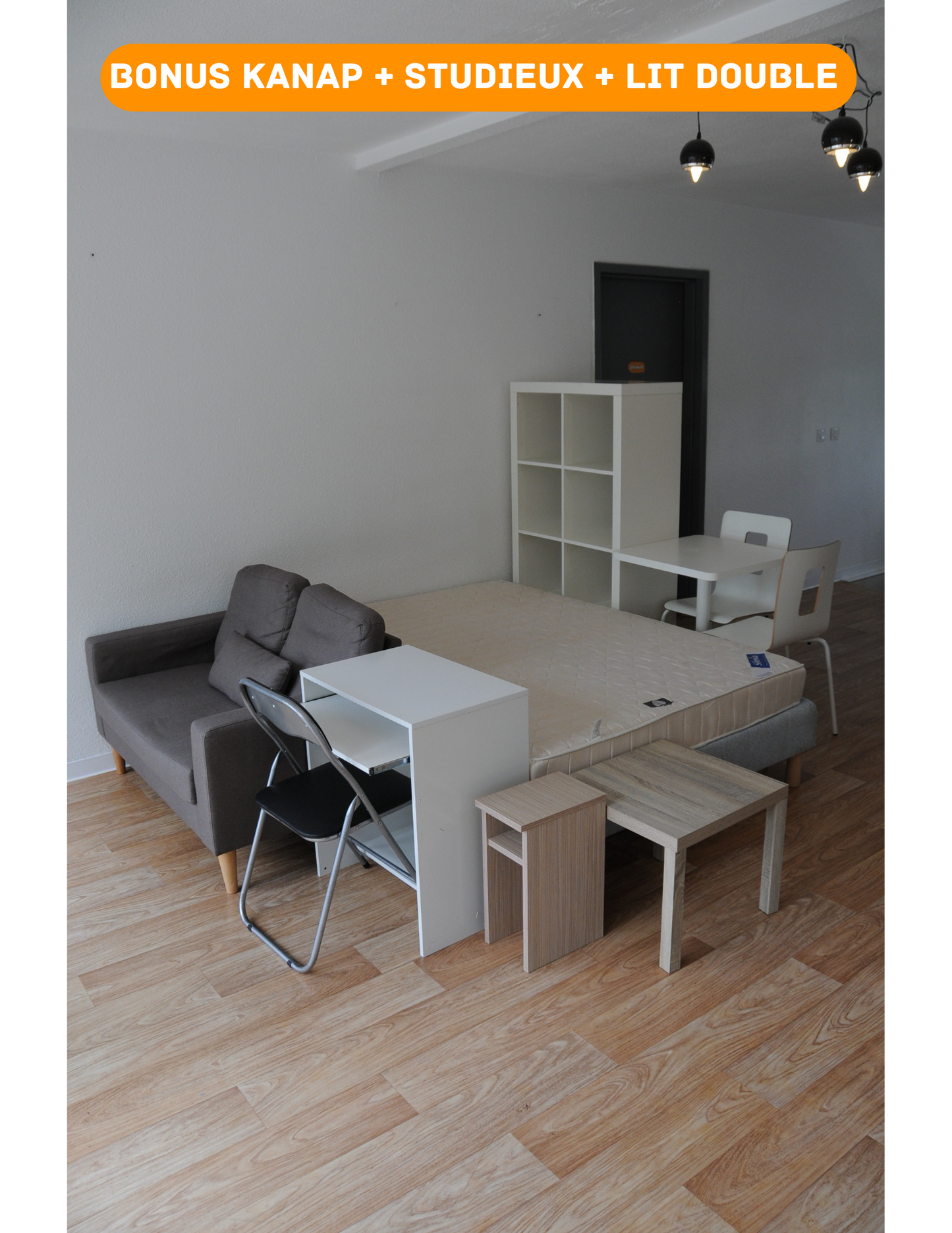 PACK CLASSIQUE (1 chambre + 1 salon)